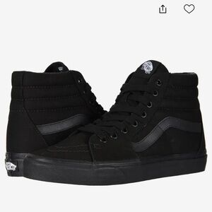 New Vans Sk8-Hi Skate high top sneakers - black